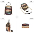 thumbnail image 3 of FORMRS Crossbody Bag for Women Quilted Travel Shoulder Cell Phone Purse with Chain Strap Handbag, Artistic Desert Pattern, 3 of 7