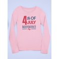 thumbnail image 3 of 4Th July Stars Banner Long Sleeve Toddler -Image by Shutterstock,  2 Toddler, 3 of 4