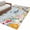 Blue, variant on Area Rugs for Living Room Bedroom, Easter 4'x6' Rug Washable Carpet Runner Indoor Outdoor, Easter Bunny Spring Watercolor He Is Risen Flowers Non Slip Accent Floor Mats Rug for Kitchen, Office