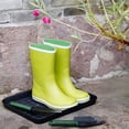 thumbnail image 4 of Inteprter 3 piezas Bandejas de botas para todo clima al aire libre Soporte de zapatos resistente a la intemperie Zapatillas de deporte Estante Almacenamiento y organización del hogar, 4 of 6