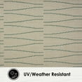 thumbnail image 4 of Nicole Miller New York Patio Country Willow Contemporary Geometric Indoor/Outdoor Area Rug, Green/Beige, 5'2"x7'2", 4 of 8