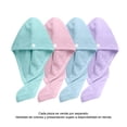 thumbnail image 2 of Toalla turbante Equate para la ducha varios colores 1 pza, 2 of 4