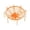 Orange, variant on Fruit Bowl Spider Web Storage Basket Halloween Snack Bowl Vegetable Bowl Bread ContainerFor Halloween Christmas Snack Storage for Sweets and Decoration for Dining Room