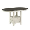 thumbnail image 1 of Topline Home Furnishings White Counter Height Table, 1 of 5