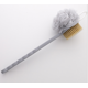 thumbnail image 3 of Cepillo exfoliante, esponja de lufa para fregar la espalda y cepillo para la espalda Mango largo para ducha Limpiar y vigorizar su piel Adecuado para mujeres y hombres húmedos o secos Adepaton SYN115, 3 of 3
