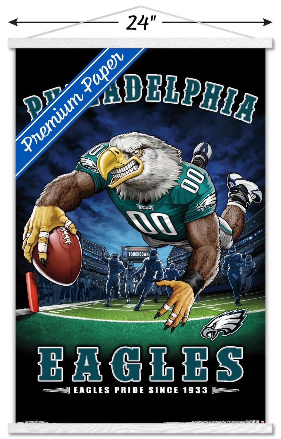 NFL Philadelphia Eagles - End Zone 17 Wall Poster, 22.375" x 34"