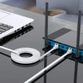 thumbnail image 3 of Câble Ethernet Cat 7, Câble Ethernet Blindé Plat RJ45 Réseau Cordon LAN Support 10Gbps 600Mhz - Compatible avec Réseau Cat5/Cat6, 3 of 9