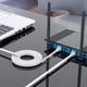 thumbnail image 3 of Cable Ethernet Cat 7, cable Ethernet blindado, cable plano de red RJ45 LAN compatible con 10 Gbps 600 Mhz, compatible con red Cat5/Cat6 Adepaton 2035289-1, 3 of 8