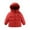 Red, variant on Chenyin Kids Toddler Winter Hooded down Jacket Boys Girls Warm Puffer Coat Baby Light Casual Outdoor Snowsuit Outerwear for Boys Girls 3-10 Years Old