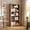 Dressers | Swedish Oak, variant on 71 in Tall Bookcase,Wooden Bookshelf with 5 Tiers, Modern Book Shelf in Ivory White, Floor Standing Display Shelves for Bedroom, Living Room and Office for Home