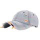 thumbnail image 2 of Gorra de béisbol unisex, moderna, versátil, de mezclilla perforada, para el sol, lavada, de poliéster., 2 of 3