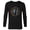Black, variant on Black Panther: Wakanda Forever New Panther Mask Sun - Long Sleeve T-Shirt for Men - Customized-Black