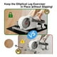 thumbnail image 4 of Ellipse Leg Exerciser Machine Mat, Non-Slip Workout Mat for Under Desk Ellipticals, Electric Seated, 4 of 5