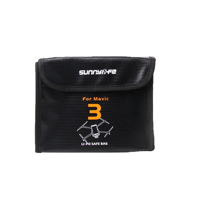 for Mavic 3 Battery Explosion-proof Bag Lithium Battery Storage Bag Flame Retardant Protective Bag