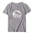 thumbnail image 3 of Camiseta suelta con estampado elegante para mujer Blusa de manga corta con cuello redondo Tops casuales OAVQHLG3B Store lin121212, 3 of 4
