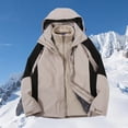 thumbnail image 2 of Cathalem Chandails à Capuche Chauds pour Femmes Col Rond Manches Torsadées Légers Mode 2024, Gris TG, 2 of 3