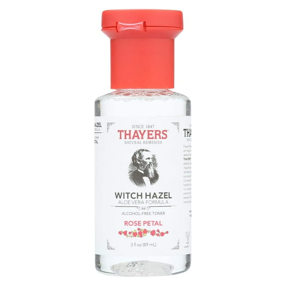 Thayers Witch Hazel - Rose Petal - Alcohol Free - Case Of 24-3 Fl Oz