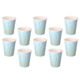 thumbnail image 1 of 10 vasos de papel para bebidas frías y calientes, ideales para cumpleaños y fiestas de bebés. Bule, 1 of 8