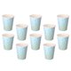 thumbnail image 1 of Vasos de Papel Desechables con Decoración de Puntos Dorados perfecl Fiesta de bienvenida al Bebé, 1 of 8