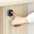 thumbnail image 4 of Bureau de Bureau Hustle de 60 Pouces avec Rangement en Blanc/orme - Bois d'Ingénierie, 4 of 7
