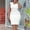 White, variant on ZZwxWA Womens Sexy Ruffle Sleeveless Bodycon Midi Dress Ladies Ruffle Sleeve Cocktail Party Wedding Pencil Dress Empire Waist Women's Sundress