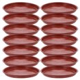 thumbnail image 3 of BRIGHTFUFU 20PCS Plato de maceta de plantas Bandeja de goteo de maceta de plástico para macetero de carne Balcón de jardín - 200 mm de diámetro (rojo), 3 of 7