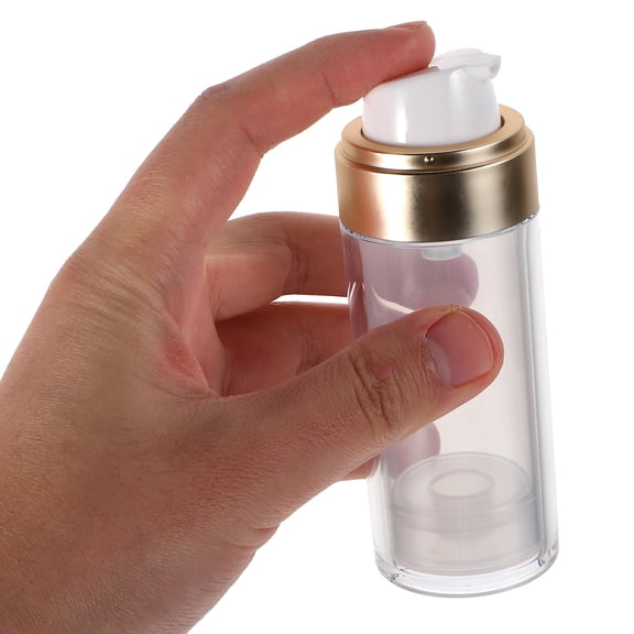 NIAIZEK 2-Pack Airless Vacuum Pump Bottles Lotion Dispenser for Skincare, Travel, and Cosmetic Containers