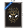 thumbnail image 3 of Marvel Spider-Man: No Way Home - Black Mask Wall Poster, 14.725" x 22.375", Framed, 3 of 3