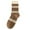 Coffee-03, variant on Xfvqtps Brown Socks for Mens and Womens Stripe Simplicity Middle Tube Non Shedding Comfort Soft Cozy Premium Spring Summer Crew Socks Coffee-05