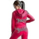 thumbnail image 3 of Velour Juicy Sewing Suit Hoodies Velvet Zipper Sweatshirt And Pants Set Sportswear 2023 Women's Spring/fall Tracksuit Crop Top, 3 of 5