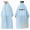 Z01 Light Blue, variant on JUMEYU Boys Rain Coat Boys Rain Jackets Lightweight Waterproof Hooded Raincoats Windbreakers for Kids Size 12-14 (Purple,12-14 Years)