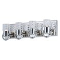thumbnail image 2 of Maxim 24703CLPN Crystol 4-Light LED Wall Sconce, Polished Nickel, 2 of 2