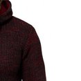 thumbnail image 5 of Awdenio Pull Automne-Hiver pour Hommes Grande Taille Mélangé Pull Couleur, 5 of 5