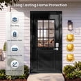 thumbnail image 4 of Veise Keyless Entry Door Lock with 2 Lever Handles, Electronic Keypad Deadbolt, Easy Installation Digital Smart Door Lock, Satin Nickel, 4 of 10