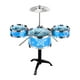 thumbnail image 4 of Batería de jazz para niños, juguete musical, instrumento de percusión educativo temprano para niños pequeños Azul, 4 of 9