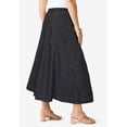 thumbnail image 2 of Roaman's Women's Plus Size Petite Plus Size Classic Stretch A Line Maxi Skirt, 2 of 5