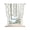 Green, White, Sage, variant on Dark Sage Green Botanical Tie Up Curtains for Kitchen Windows,Adjustable Rod Pocket Valance 63 Inch Long, Summer Botanical Leaf Vertical Stripes Window Treatment Balloon Roman Blind Shade, 52" x 63"