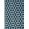 thumbnail image 2 of Safavieh Courtyard Navy Indoor Outdoor Rug - 6'7" x 9'6", 2 of 5