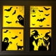 thumbnail image 4 of Pegatinas de pared para Halloween, calcomanías para ventanas, decoración de Halloween, decoración de ventanas, pegatinas de pared con brujas aterradoras, 4 of 6