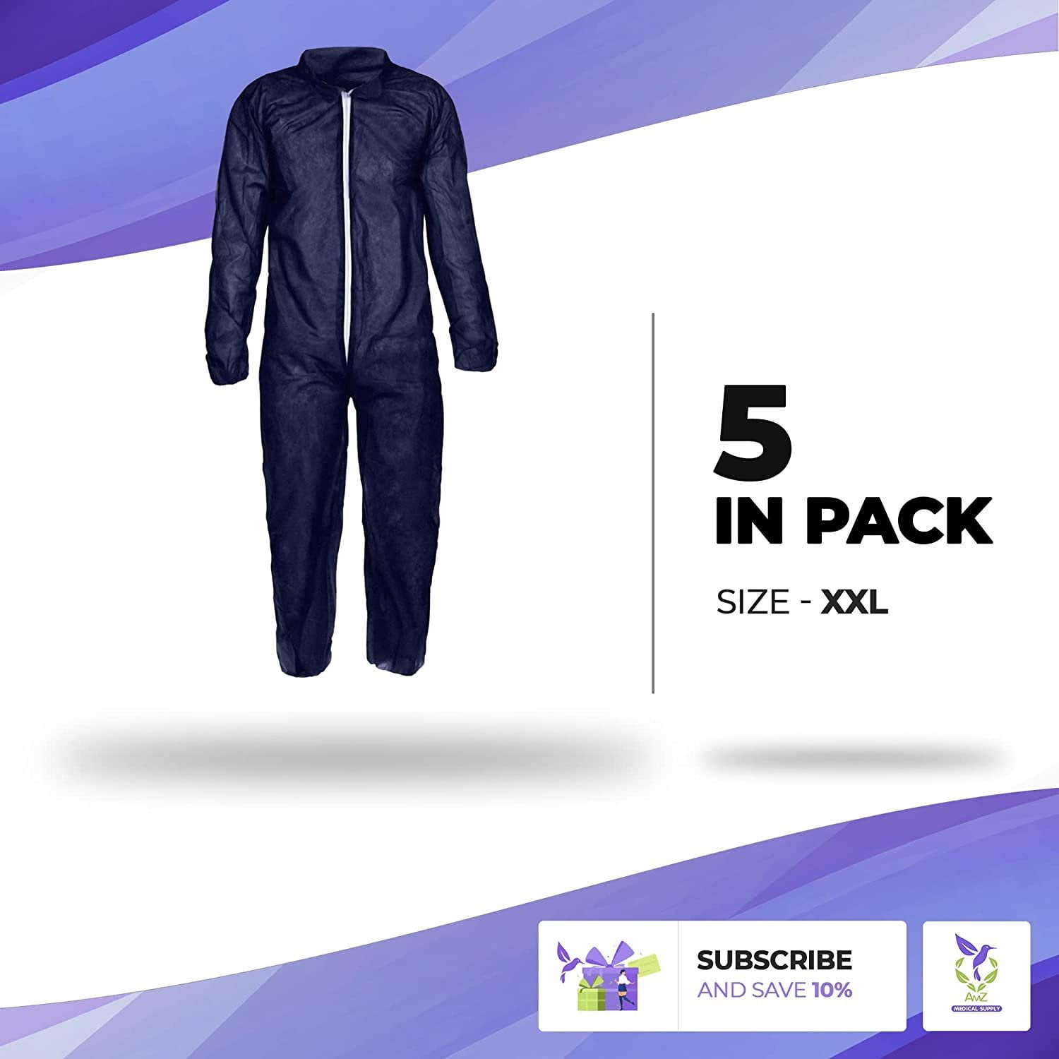 Motion Sac Sleeping Bag Suit BlueAdult Full Body Wearable with Arms & Legs 