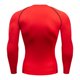 thumbnail image 2 of Camiseta De Running ANGGREK Camiseta De Compresión Roja Manga Larga Para Hombre, 2 of 8