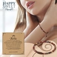 thumbnail image 6 of Elphaba Galinda Friend Gifts for Women, Unique Birthday Gifts for Women, Sister Gift from Sister, Red Creek Jasper Bracelet, Christmas Easter Mother's Day Gift for Her, Bestie Friendship Bracelets, 6 of 7
