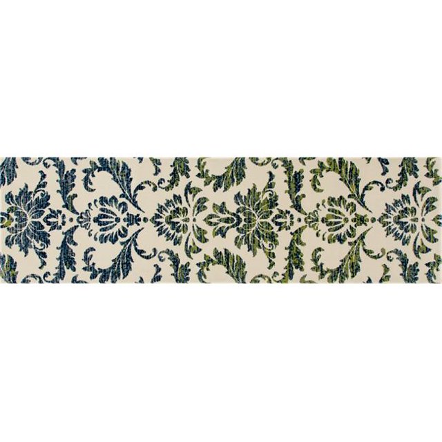 Art Carpet 841864110258 2 x 8 ft. Bastille Collection Victorian Woven Area Rug, Cream