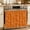 White Orange, variant on Fall Oven Skirt Curtain 32"Wx24"L,Waterproof Ruffled Stove Cover Skirt with 8 Ribbon Ties,Burnt Orange Pumpkin Thanksgiving Maple Leaf Decorative Oven Door Curtains Drapes for Kitchen Cabinet Storage