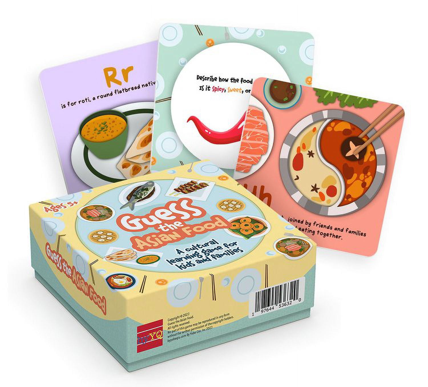 Guess the Asian Food Game: A Cultural Learning Game For Kids And Families