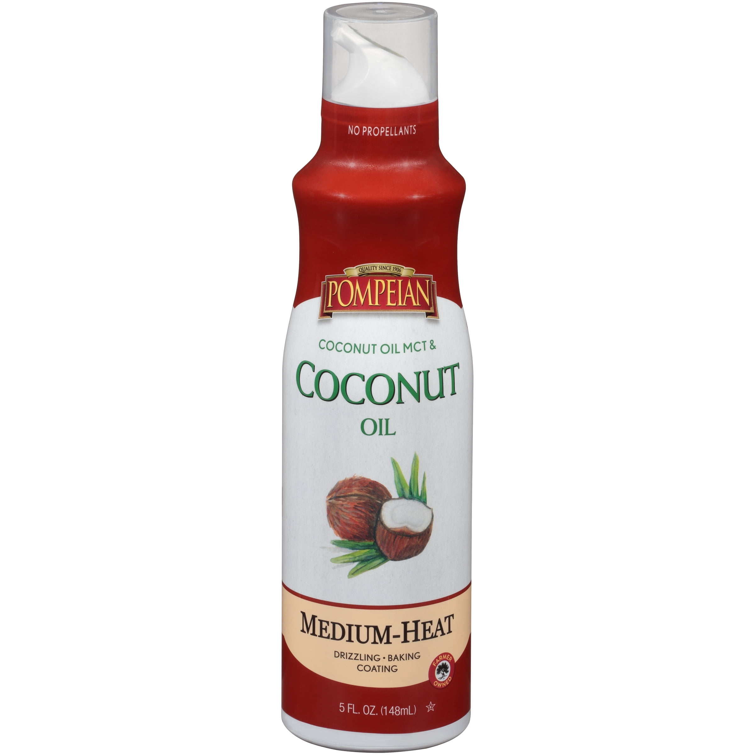 Pompeian Coconut Oil Cooking Spray 5 fl oz