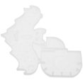 thumbnail image 3 of Storage Bracket Making Mold Crystal Epoxy Mold Creative Shaped Rack Mold, 3 of 4