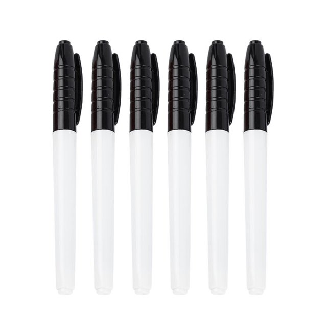 Rotuladores borrables de 0,5 MM para pizarra, bolígrafos borrables de 12 Colores, rotuladores artísticos para oficina, papelería de escritura, suministros escolares, 6 uds./lote