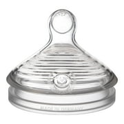 NUK Simply Natural Medium Flow Bottle Nipples, 2-Pack