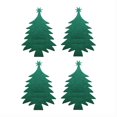 thumbnail image 1 of Less Than 5 Cutter Christmas Silverware Bag | 4 Pieces/Set Christmas Tree Non Woven Kitchen Utensil Rack Christmas Thanksgiving New Year Kitchen Cutlery Rack, 1 of 7